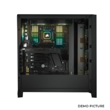 Corsair iCue 4000X TG RGB ATX Black | Gaming Case