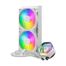 COOLER MASTER MasterLiquid 240 Atmos ARGB White | Gaming AIO