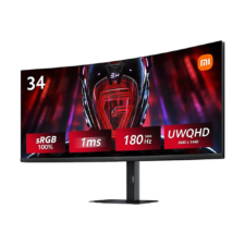 Xiaomi Curved 34" UltraWide 2K 180Hz G34WQi | Gaming Monitor 21:9