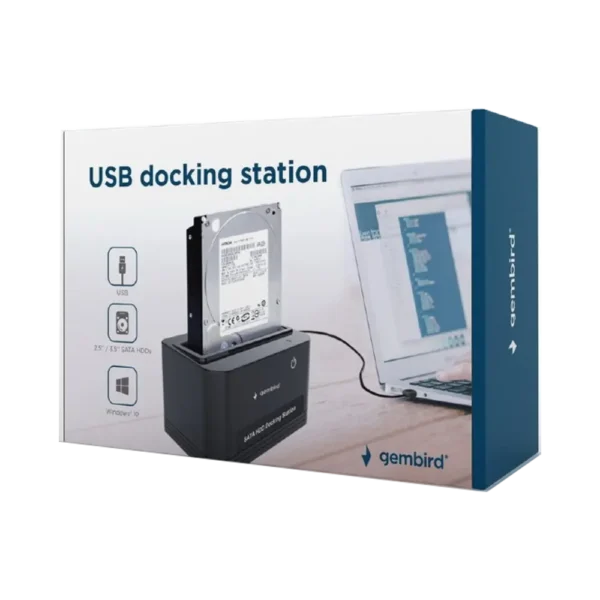 Germbird USB dock station for 2.5/3.5" SSD/HDD