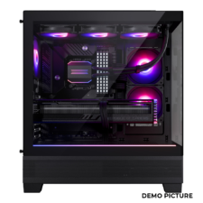 Phanteks XT View Windows D-RGB Black | Big ATX Gaming Fishtank Case