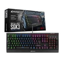 Sharkoon Skiller SGK3 RGB Mechanical Red SW | Wired DE