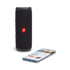 JBL Flip 5 Black Portable Waterproof Bluetooth Speaker 20W