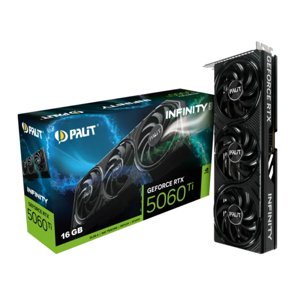 RTX 5060Ti 16GB GDDR7 Palit Infinity 3 Black | Gaming