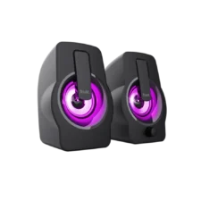 Trust GEMI RGB 12W Speakers 2.0 Black | Iluminated