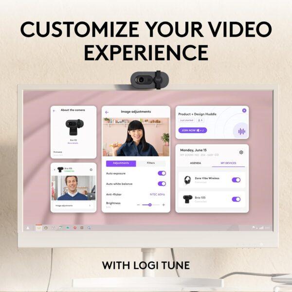 Webcam Logitech BRIO 105
