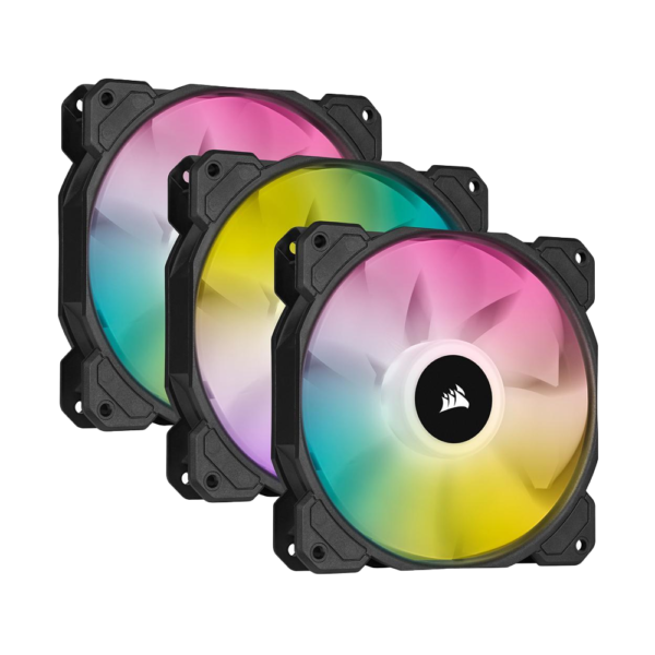 Corsair iCUE SP120 RGB ELITE 120 mm Fans 3Pack