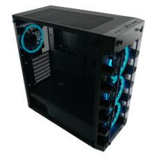 LC-709B-ON "Solar_System_X"Midi-ATX Case, black