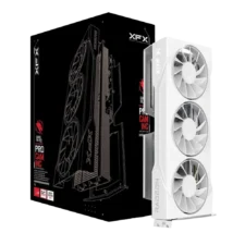 XFX SWIFT RX 9060XT OC White 16GB | Gaming 3Fan