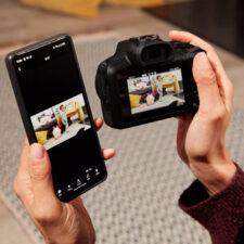 Aparat Profesional Canon EOS R100 RF-S 18-45mm