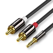 UGREEN 3.5mm Male to 2RCA Male Cable 5M