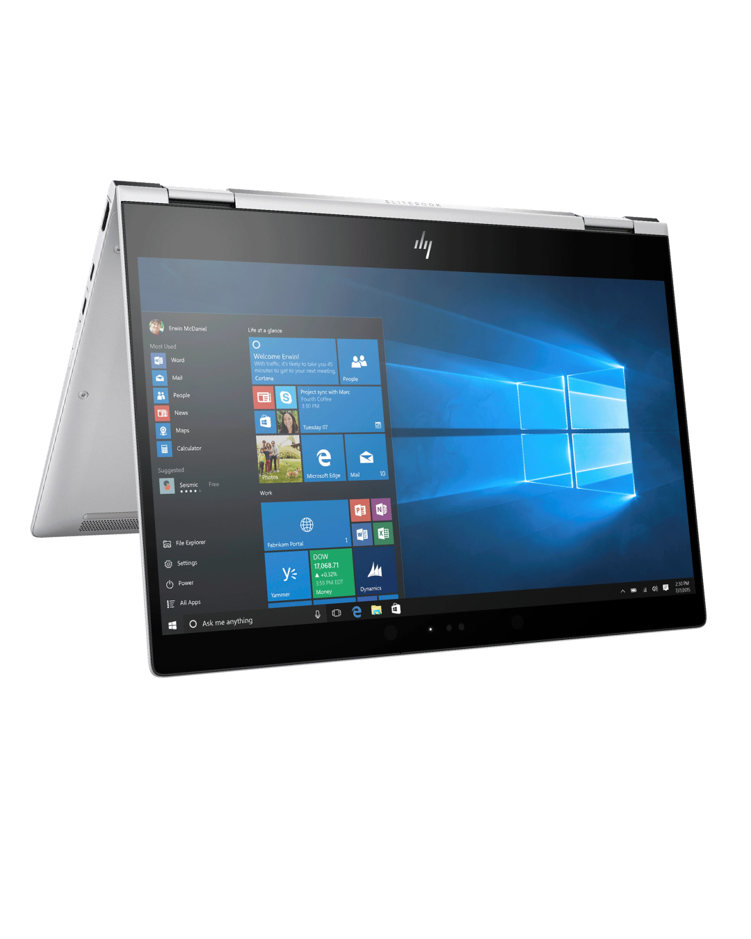 HP EliteBook 1030 G2 13.3″ FHD Touch x360, Intel i5 Gen7, 8GB DDR4, 256GB SSD