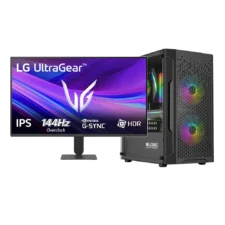 Ryzen SET GAMING RGB Ryz5 5500/RX 580 8GB/16GB DDR/500GB SSD/27" 144Hz Ryzen SET GAMING RGB Ryz5 5500/RX 580 8GB/16GB DDR/500GB SSD/27" 144Hz
