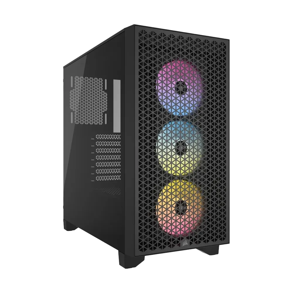 Corsair 3000D RGB AIRFLOW Black Mesh MidiATX