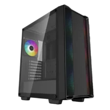 DeepCool CC560 ARGB Mid Tower Gaming Case, Tempered Glass, 4x ARGB Fans, New DeepCool CC560 ARGB Mid Tower Gaming Case, Tempered Glass, 4x ARGB Fans, New